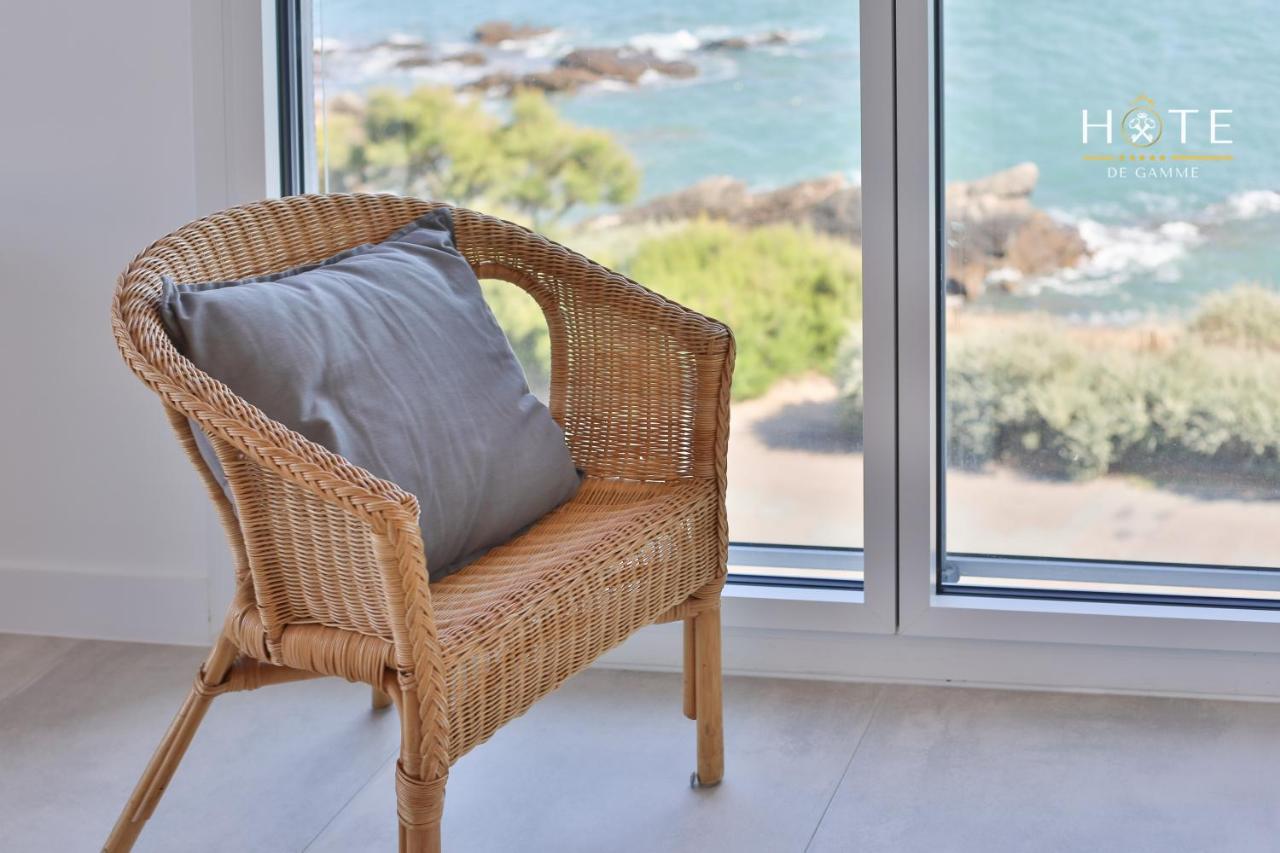 Appartement De Caractere, Superbe Vue Mer 280° La Chaume المظهر الخارجي الصورة