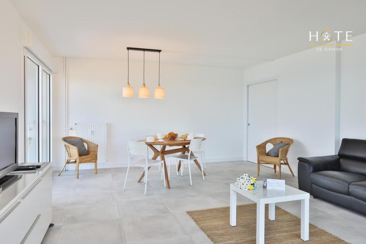 Appartement De Caractere, Superbe Vue Mer 280° La Chaume المظهر الخارجي الصورة