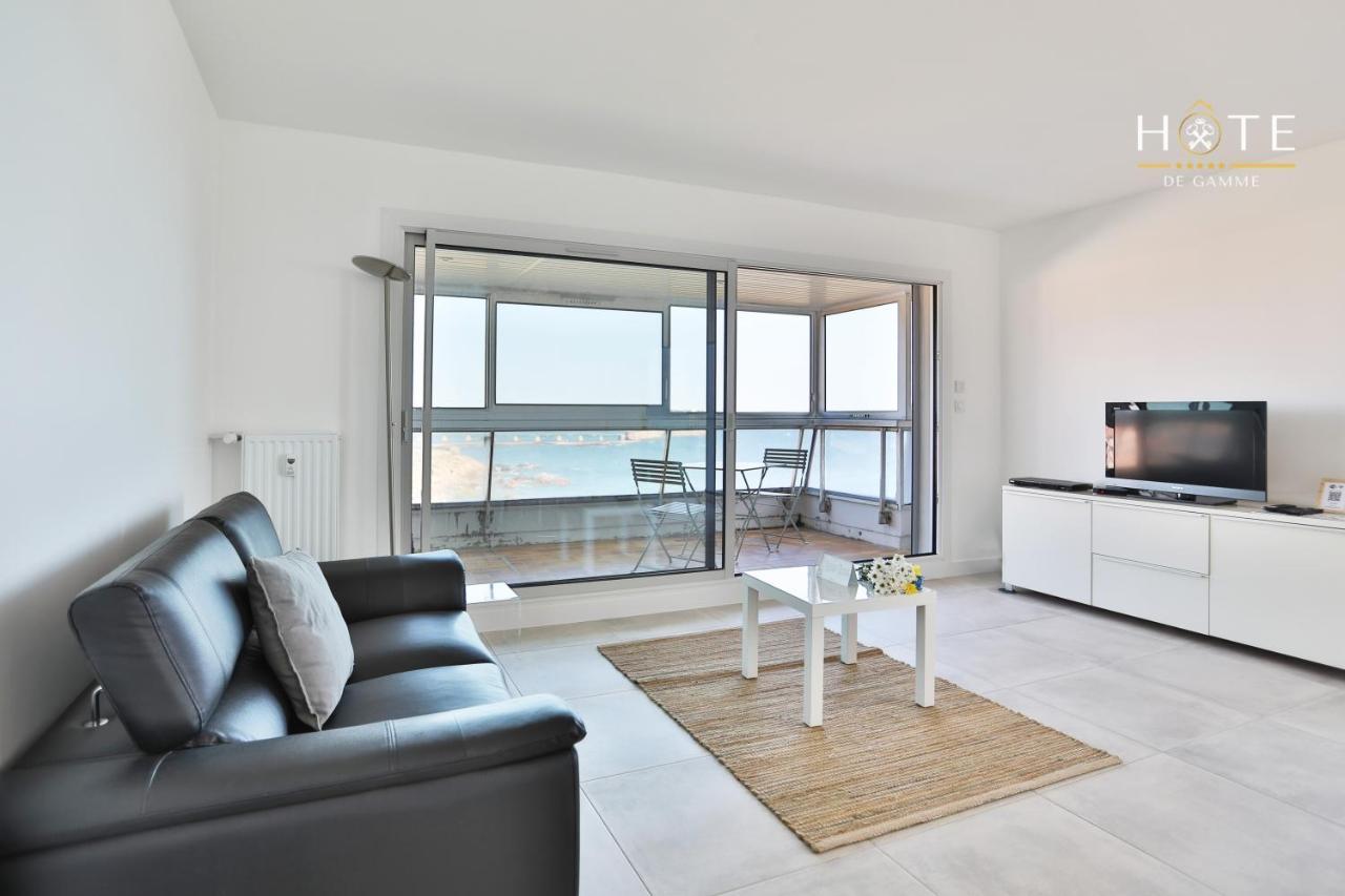 Appartement De Caractere, Superbe Vue Mer 280° La Chaume المظهر الخارجي الصورة